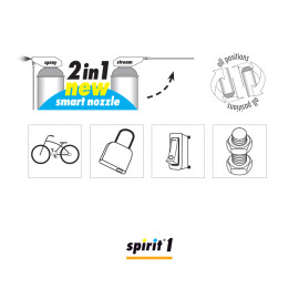 Víceúčelový sprej pro údržbu , 7v1 , SPIRIT 1 - spray 400 ml