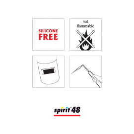 Separační sprej proti rozstřiku kuliček bez silikonu SPIRIT 48 - spray 300 ml