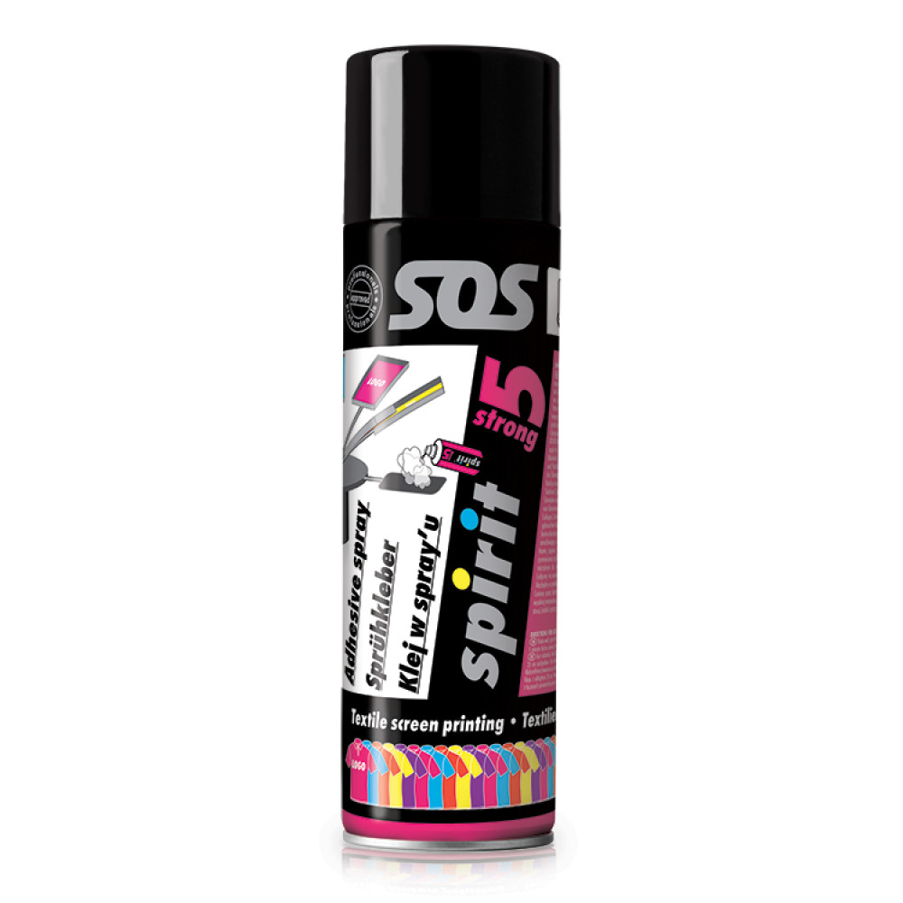 Lepidlo ve spreji dočasné SPIRIT 5 STRONG - spray 500 ml