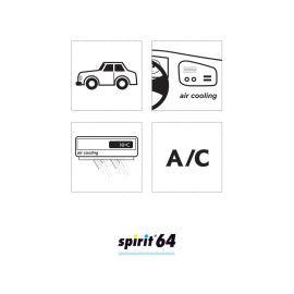 Čistič klimatizace SPIRIT 64 - spray 400 ml